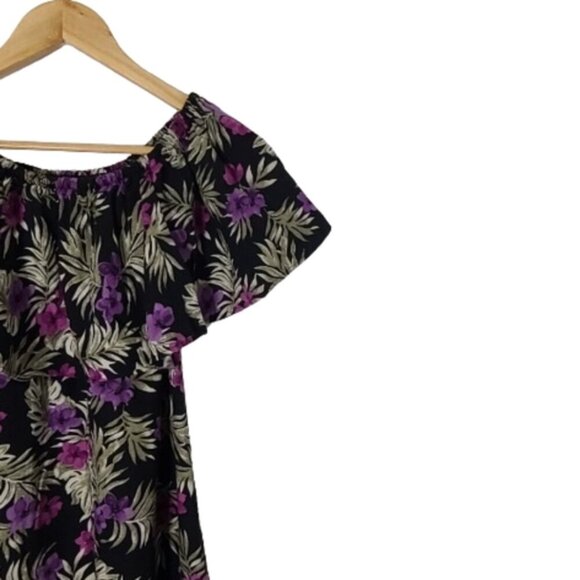 REFORMATION Nashville Off The Shoulder Floral Mini Dress in Lenai Womens Size XS - Picture 8 of 15